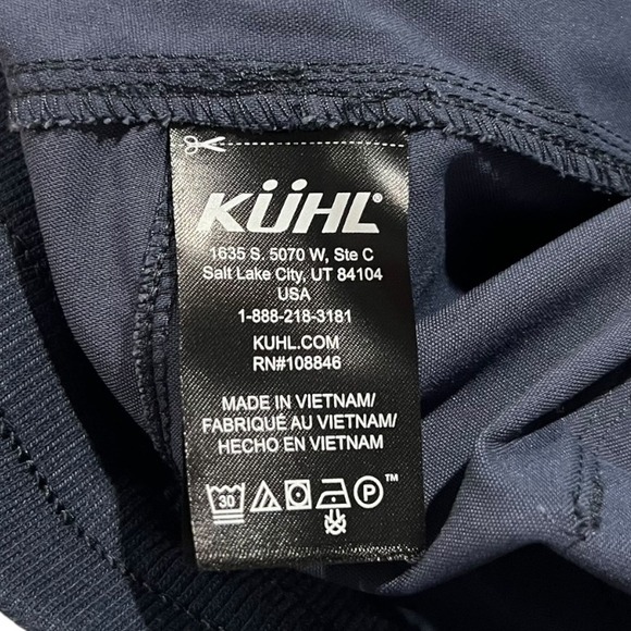 KUHL Mens XL Radikl Pull On Cargo Shorts‎ Gray Hiking Casual Activewear - Picture 4 of 14